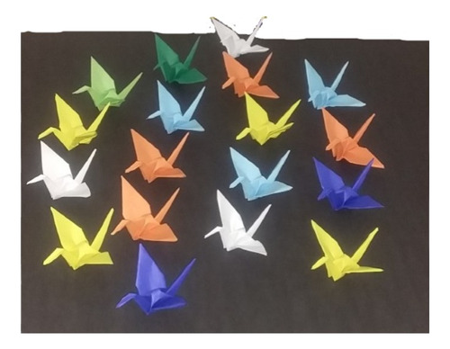 Queima De Estoque Origami Tsuru 100 Unidades De 10 Cm Cada 