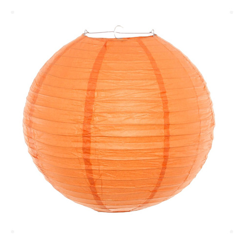 Luminária Japonesa Papel 60 Cm Laranja