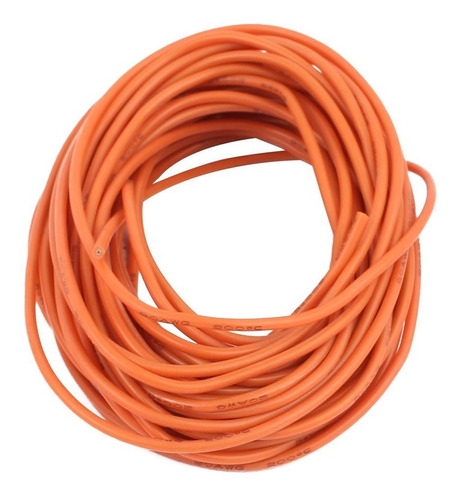 Cable Video 7 Metro 20awg Calibre Naranja Cobre Trenzado