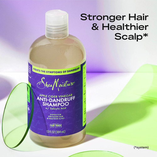Champú Anticaspa Sheamoisture 385 Ml Con Sidra De Manzana