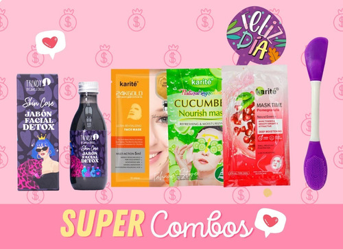 Jabon Detox Trendy Combo Super - Unidad a $86884