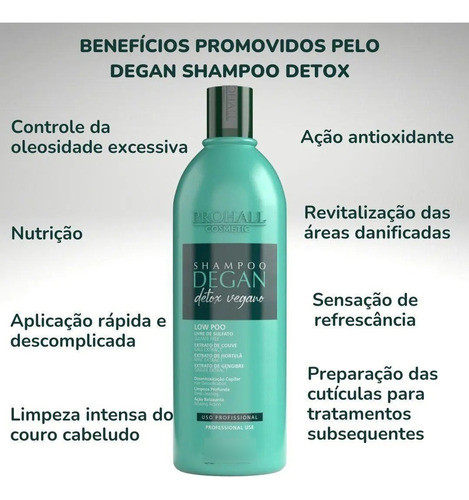 Kit Escova Progressiva - Shampoo Degan + Select One Prohall