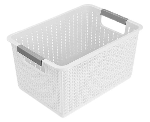 Cesto Canasto Organizador Simil Rattan 7lts 27x19x14cm