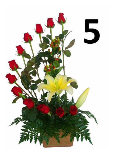 Imagen 5 de 9 de Arreglos Florales, Cumpleaños Aniversarios , Rosas Tulipanes