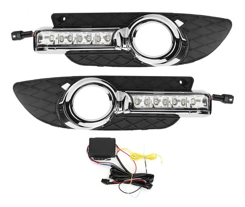 Led Drl Luz Diurna Amarillo Blanco Para Mitsubishi Lancer