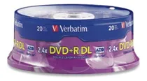 Comprar Torre De Discos Verbatim Dvd Dvd+r Double Layer 20 Discos