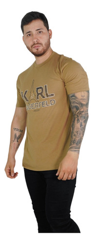 Camiseta Karl Lagerfeld Tan