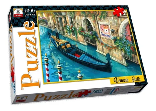 itálico Estrictamente estilo Rompecabezas 1000 Piezas Puzzle De Paisajes Del Mundo Juego