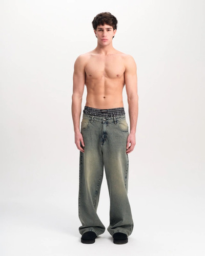 Jean Light Blue Tinted Denim Bootcut - Undefined