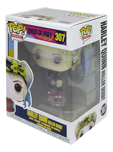 Boneco Funko Pop Heroes Aves De Rapina Arlequina 307 Origina