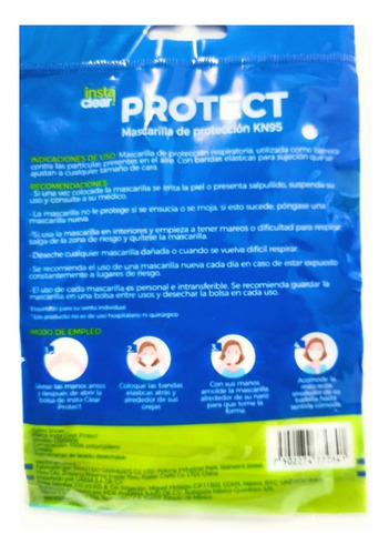 Instaclear Protect Kn95 Mascarilla