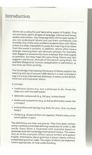 International Dictionary Of Idoms