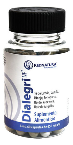 Rednatura Dialegri Lactobacilos Mejora Digestion 60caps Sabor Sin Sabor