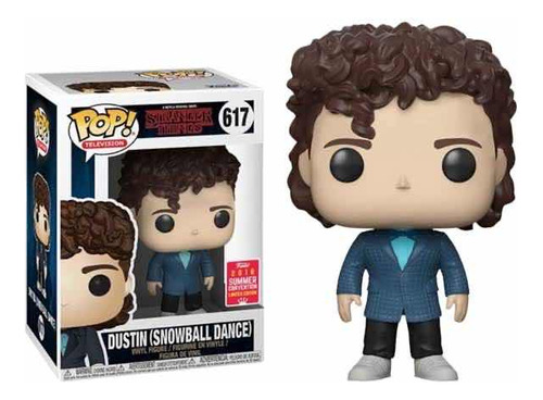 Funko Pop Dustin Snowball Dance # 617 Sdcc 2018 (Usado)