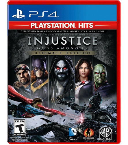 Injustice Ultimate Edition - Ps4 Físico Nuevo & Sellado