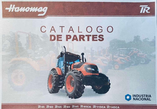 Manual De Repuestos Tractor Hanomag Tr145ca Tr45