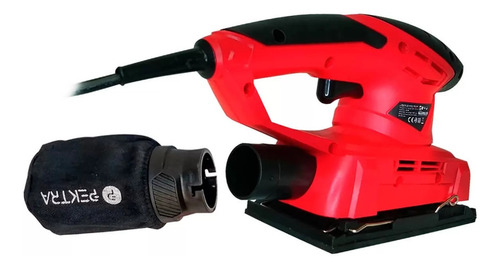 Imagen 2 de 4 de Lijadora Pektra Electrica Orbital Pkos200 180w Con Bolsa