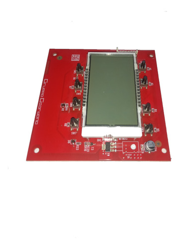 Display Lcd  P/caldera Top 8 Teclas Original Caldaia