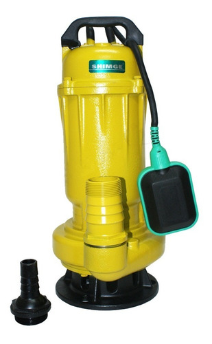 Bomba Sumergible Agua Turbia C/flotador 1 Hp Wqd6-16-0.75f