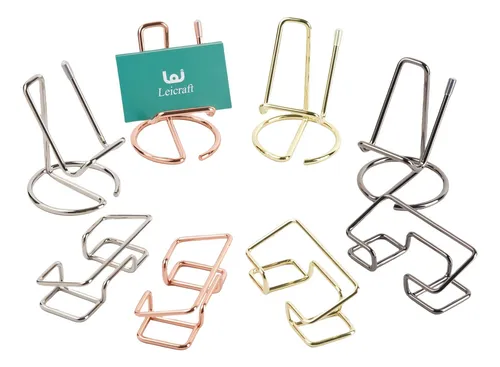 Soporte De Tarjetas De Negocios De Leicraft Para Escritorio,