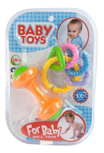 Sonajero Con Mordillo Baby Toys 1386658