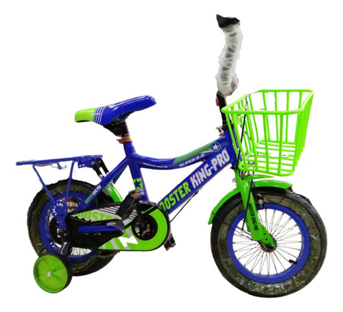 Bicicleta Niños Paseo Booster King Aro 12 Ruedas De Ayuda 