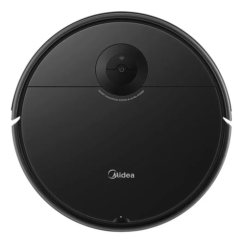 Aspirador Robô Connectgyro I5c Passa Pano Preto Midea