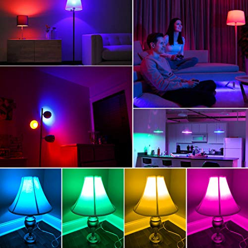 Color Changing Light Bulb Rgb Led Bulbs Dimmable 5w 40w E26