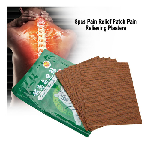 Parche Médico Para Aliviar El Dolor De 8pcs Yesos Para Alivi