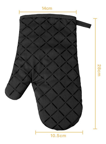 Guantes Cocina Antideslizantes Silicona Resistente Al Calor