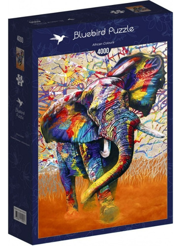 Bluebird Puzzle 4000 Pzs - African Colours