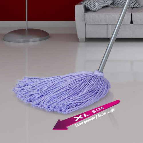 Imagen 4 de 7 de Trapeador Microfibra Selecta Xl Reynera Ligero, Durable 1pz