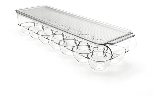 Imagen 2 de 7 de Set Organizador Refrigerador Transparente 6 Unidades Ho62