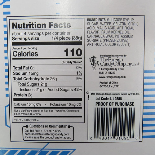 The Foreign Candy Company, Inc. Caramelo De Mando De Juegos