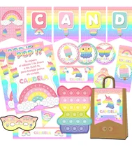 Comprar Kit Imprimible Candy Pop It Popit Pastel Personalizado Pdf