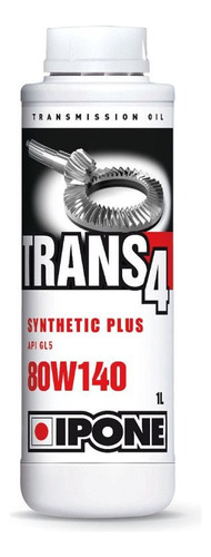 Aceite De Transmisión 80w140 Ipone Trans 4 Mineral 1l