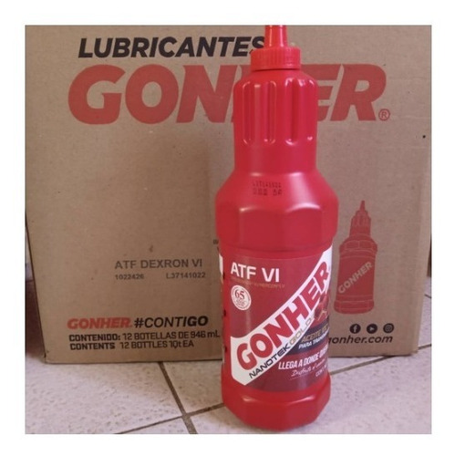 Aceite Gonher Atf 6 - Dexron Vi De Caja Automática