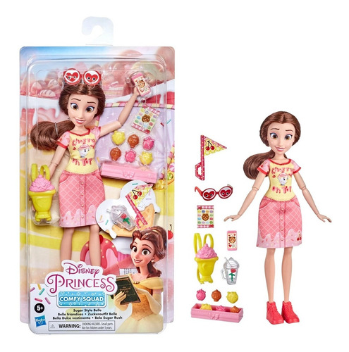 Disney Princesa Muñeca Bella Comfy Squad Sugar Style