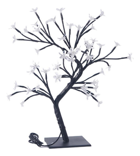 Lámpara Decorativa Q Tree Lamp, Luz Blanca Cálida, Luz Noctu