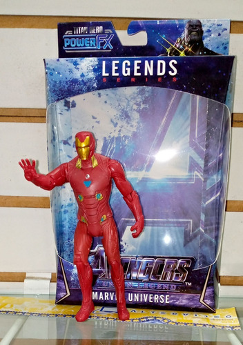 Muñeco Marvel Iron Man Avengers Unión Legend