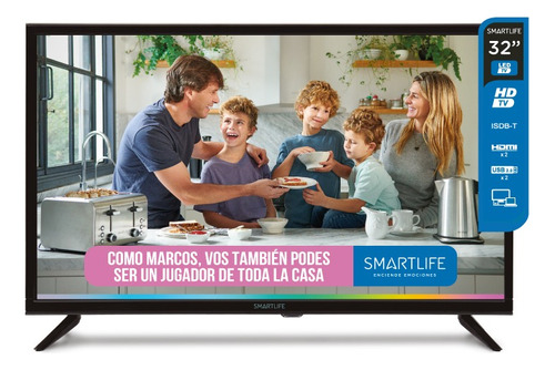 Led Tv 32  Smartlife Sl-tv32ldk Garantía Oficial