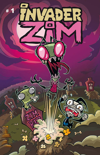 Comic Invader Zim No. 1 Portada I Editorial Kamite Cn