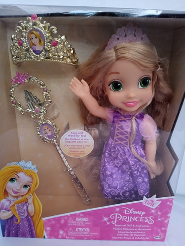 Disney Princesas Rapunzel Con Accesorios Oferta Original