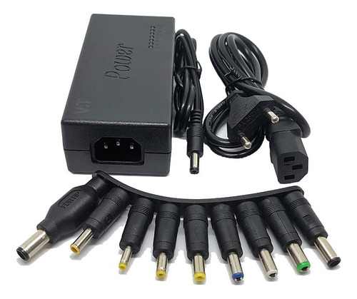 Cargador Universal Para Notebook 120w Con 9 Conectores