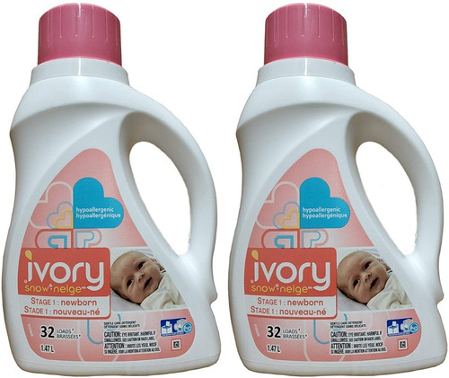 Detergente Líquido Para Bebé Ivory Snow