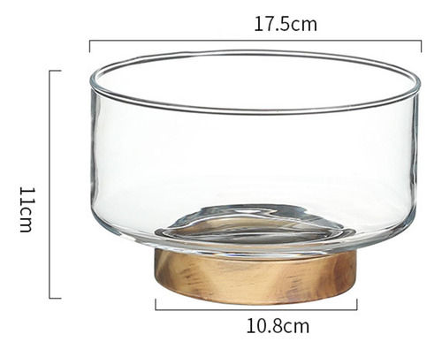 Bandeja Nórdica Para Servir Con Pedestal De Madera, S