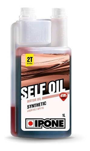 Aceite 2t Ipone De Motor Strawberry Self Oil 1 Litro Ryd