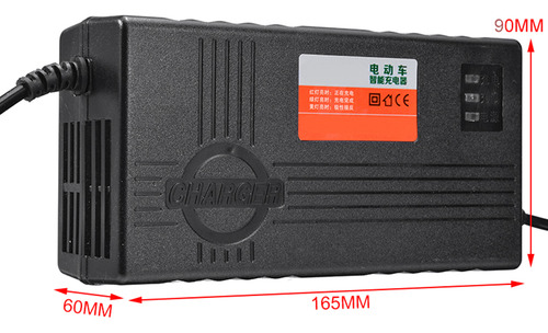 Cargador De Batería De 60 V Y 20 Ah, 6 Pantallas Led Para Sc