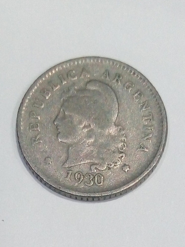 Moneda De 5 Centavos Argentina Año 1930