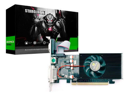 Placa De Video 2gb Gt730 Ddr5 128bit Vga/hdmi Gt730 Star